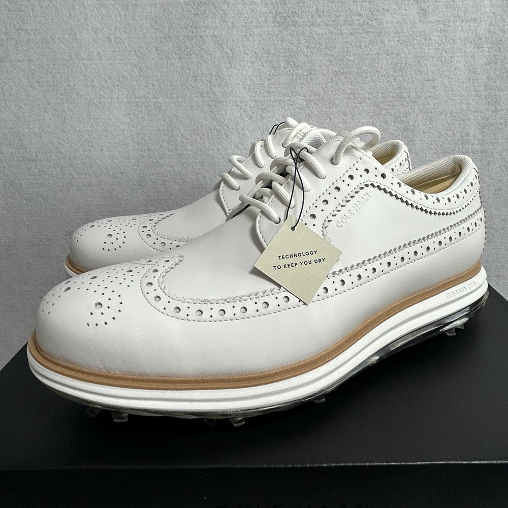 *NEW*! Cole Haan Zerogrand 360 Oxford Golf Shoes Women's 9.5 OX W25846 White